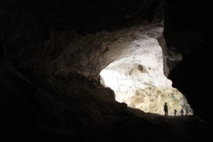 Immagine scattata dalla parte più interna della grotta